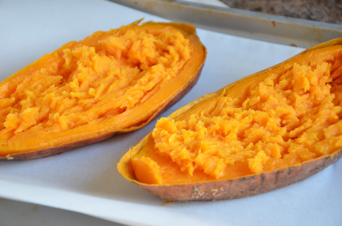 Stuffed Yams gluten free zen